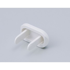 ELPA AN-101B(W) Outlet Cap, Tamper Prevention, Safe, Tracking, White, Pack of 6