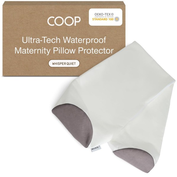 Coop Home Goods Ultra-Tech Waterproof Maternity Pillow Protector – Zippered