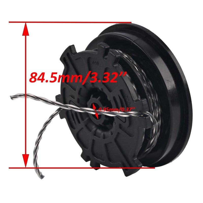 Realman Trimmer Head for Troy-Bilt TB10CS TB15CS TB20CS TB20DC TB22EC