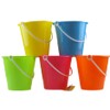 Toyrific Set Of 10 Mixed Colour Beach Buckets Wholesale Bulk
