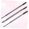 Mikinona 3pcs Stainless Steel Cuticle Remover Tool Manicure Tools Nail