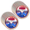 HOJR 10-Pack 7-1/4" 36 Tooth 5/8" Arbor Demolition Circular Saw