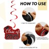 Graduation Hanging Swirls, Graduation Decorations Class of 2025, 30 PCS