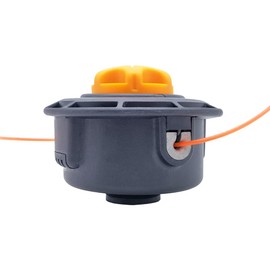 SWNKDG Line Head Brush Cutter Mowing Head M10 x 1.25 Left with Automatic Tip Grass Trimmer Head Double Thread Head Thread Spool Nylon Thread for Petrol Brush Cutter