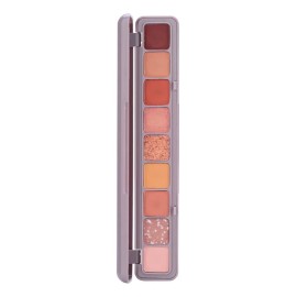 Paleta De Sombras 9 Tonos Nude Neutros Mate Y Shimmer Medium