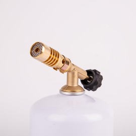 Gazcamp Lötbrenner Economic, 2 kW Leistung, 650°C Flammentemperatur, 7/16" Schraubkartusche