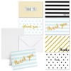 Juvale 144-Pack Thank You Cards Set with Envelopes, Blank Inside