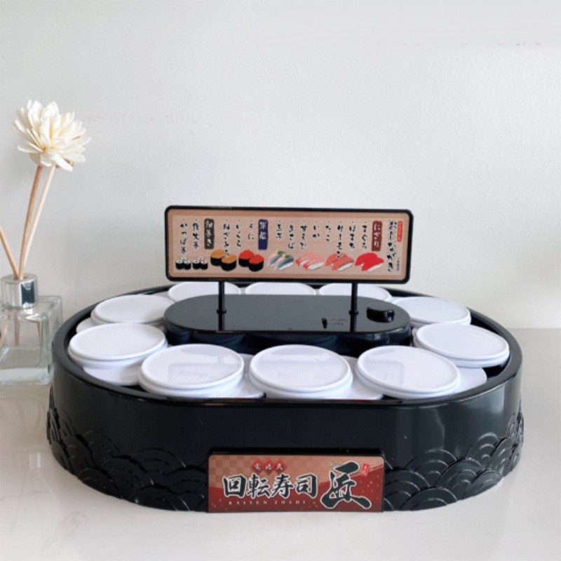 Rotating Cupcakes Machine Automatic Rotating Display Table Swing Tray for