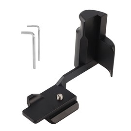 Aluminum Alloy L Shape Quick Release Plate Bracket Hand Grip Accessory Fit for Canon EOS M2 Mirrorless Camera