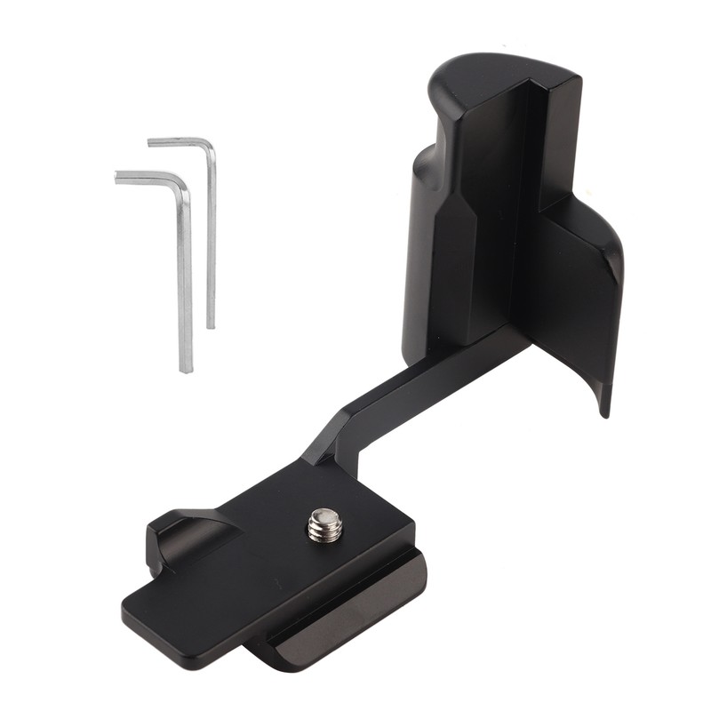 Aluminum Alloy L Shape Quick Release Plate Bracket Hand Grip