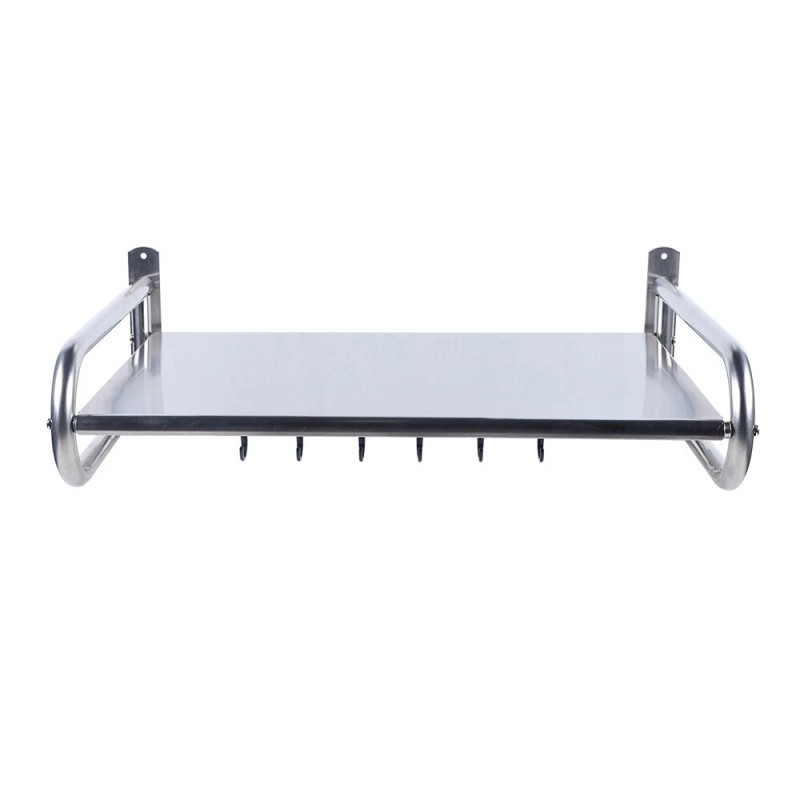 NOT INCLUDE Stainless Steel Microwave Oven Rack Wall-Mount Kitchen Shelf
