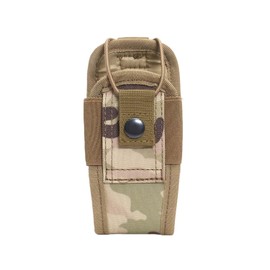 MAAYKOM Wireless stand walkie talkie bag, wireless walkie talkie cover tactical hunting walkie talkie bag. (camouflage1)