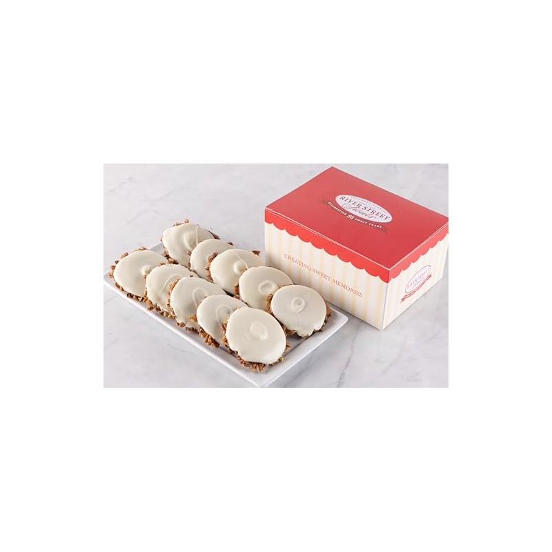 White Chocolate Bear Claws Classic Box 10 Piece | River