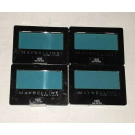MAYBELLINE 4 pc lot MAYBELLINE EXPERT WEAR EYE SHADOW SINGLE 130S TEAL THE DEAL sld discont