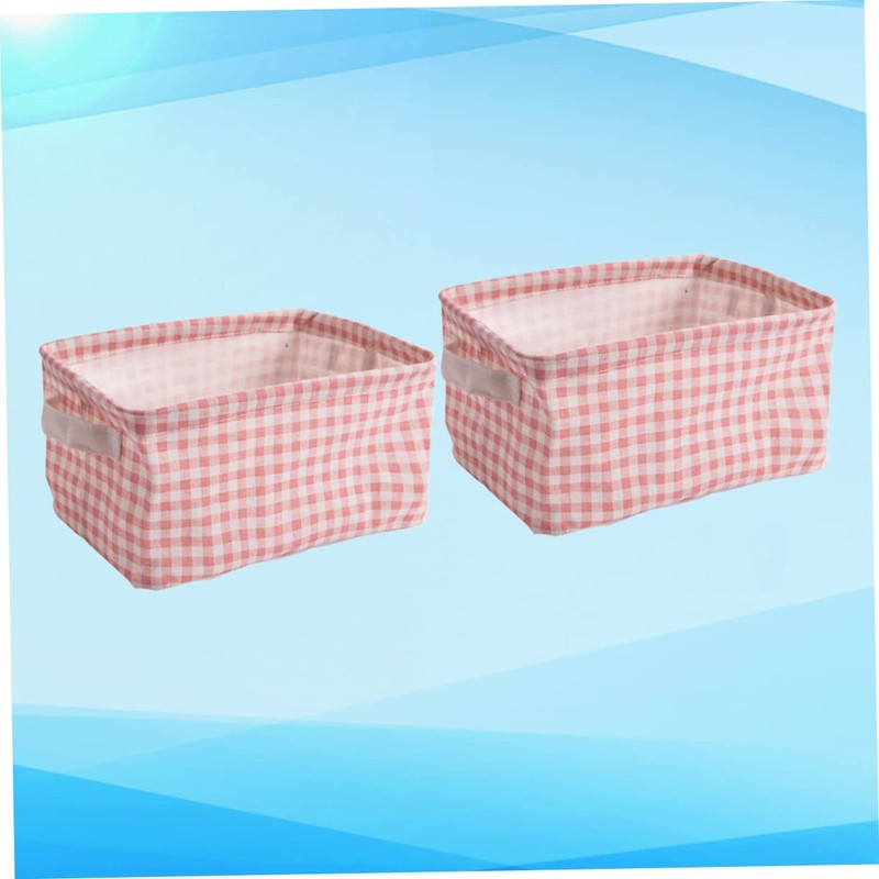 CHILDWEET 2pcs Storage Baskets for Home Organization Versatile Sundries Container