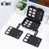 KIWIFOTOS 132 Slots SD Memory Card Case IP67 Waterproof for