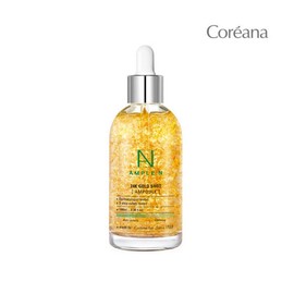 Koreana Ampoule N 24K Gold Shot Large Capacity Ampoule 100ml (Wrinkle Improvement) / 코리아나 앰플엔 24케이 골드샷 대용량 앰플 100ml (주름개선)
