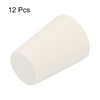 sourcing map Rubber Conical Plugs 15 mm to 20 mm