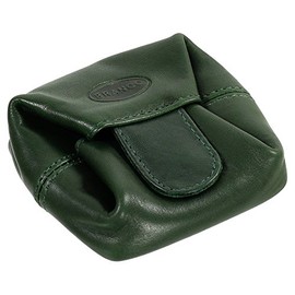 Branco Mini Purse Coin Purse Mini Purse Pourer Coin Purse Leather 6.5 cm, Green, Modern