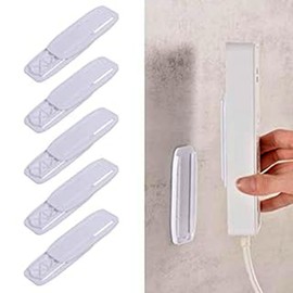 5Pack Tidysun Self Adhesive Power Strip Holder