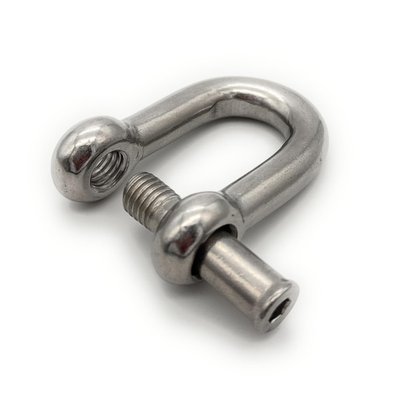 Shackle Stainless Steel with Hexagon Socket, Diameter 12 mm [Pack