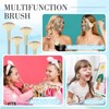 Ziliny 12 Pcs Soft Facial Fan Brush Blush Makeup Brush