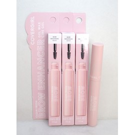 COVERGIRL CLEAN FRESH BROW ENHANCER GEL MAX 100 CLEAR 0.18 OZ LOT OF 3