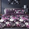 Luxton Antonella Garden Floral Plum Quilt Cover King Single Botanical