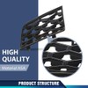 PIT66 Front Bumper Air Inlet Grill Cover Passenger Right Side