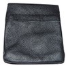 Soft Leather Snap Top Coin Purse (Black)