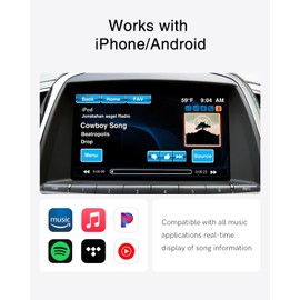 CHOOCL Bluetooth Car Adapter Compatible with Lacrosse and Regal (2010-2013) with USB Interface,Car Music Bluetooth Adapter with Lossless Sound Quality