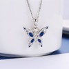 Butterfly Cremation Urn Necklace for Ashes - 925 Sterling Silver