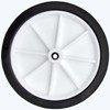 Utility Wheel with Black Rubber Tyre, 100mm Diameter for Air