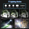 Roklite Rechargeable Handheld Flashlight - Super Bright - Zoomable -