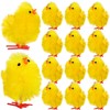 BESPORTBLE 36Pcs Mini Easter Chicks, Yellow Easter Chicks Cute Fully