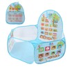 Children's 1.2m Basketball Pool Big Safe Foldable Blue Kids Indoor