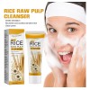 Limpiador Facial Con Puré De Arroz, Limpia, Hidrata Y Humect