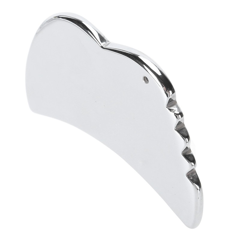 Wing Shaped Terahertz Stone Gua Sha Facial Tool for SPA