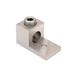 BURNDY KA-U Dual Rated Universal Terminal Lug, 2 AWG Stranded to 600 Kcmil Stranded Aluminum/Copper Conductor