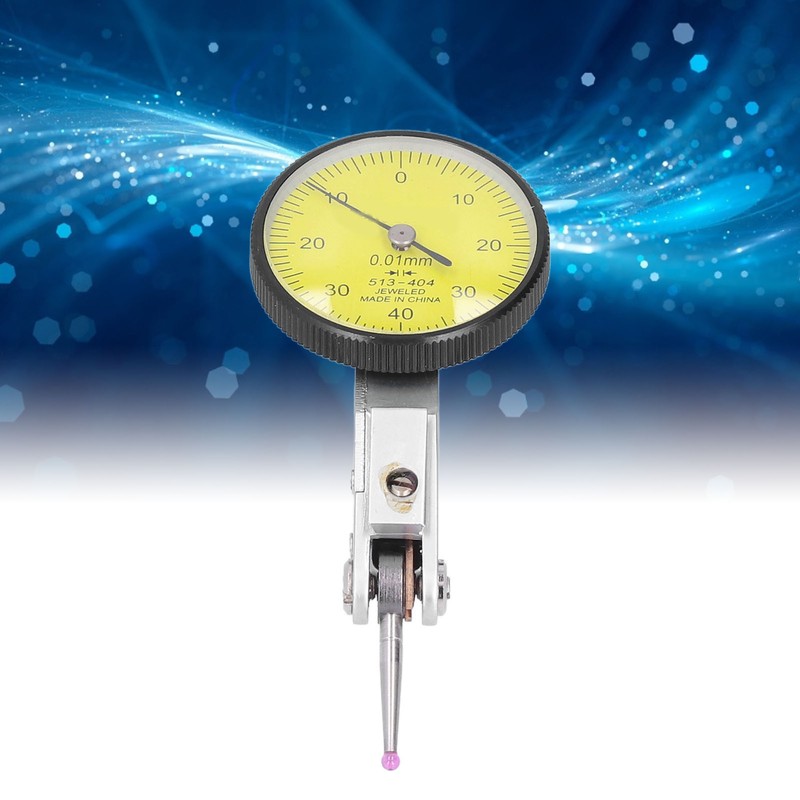 32mm Dial Indicator High Sensitivity Leverage Measuring Gauge with Ruby
