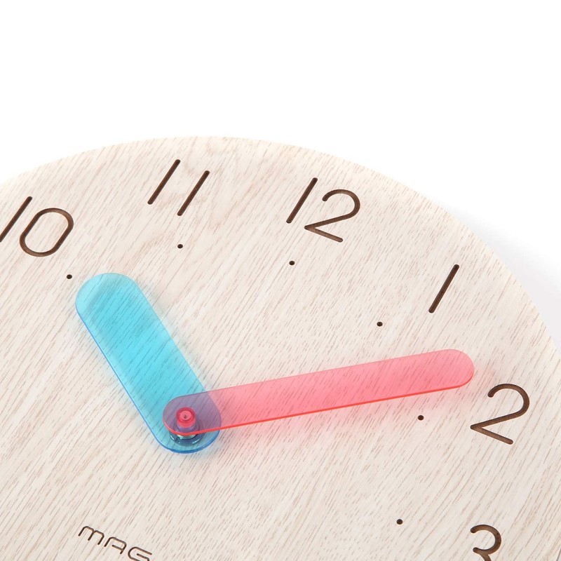 MAG W-745N-Z Analog Wall Clock, Diameter 9.8 inches (25 cm),