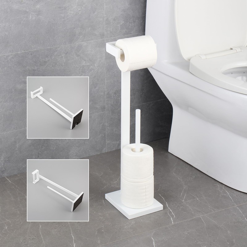GERZWY Bathroom Toilet Paper Holder Stand SUS 304 Stainless Steel