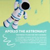 SnugArooz Apollo The Astronaut Plush Toy with Repair Patch –