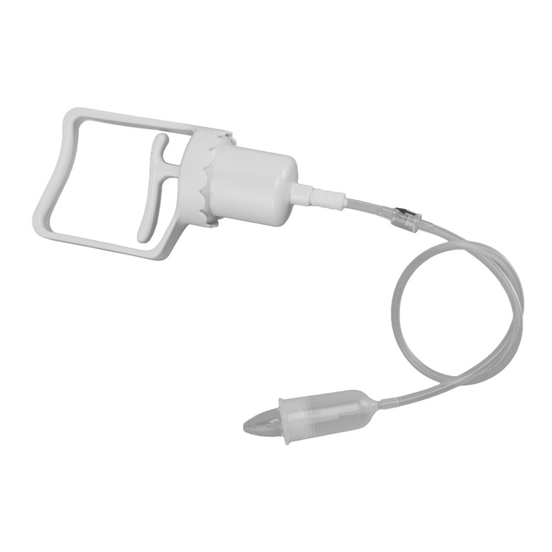 Baby Nose Aspirator Hand Puller Nose Sucker Manual Soft Silicone