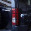 cartiangous Carbon Steel Tail Light Lamp Grille Protective Cover Fit