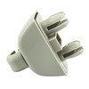 ALTBET 2 Clips de Gancho para Visera Solar Gris