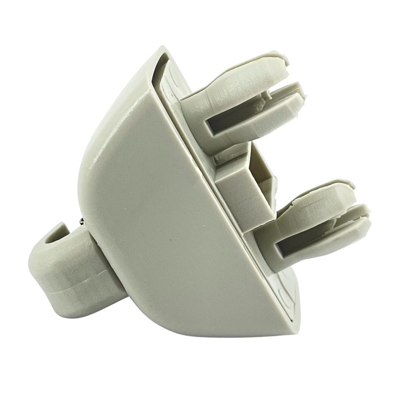 ALTBET 2 Clips de Gancho para Visera Solar Gris