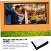 Gadpiparty Outdoor Portable Folding Projector Screen High Definition Projection Cloth