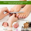 2Pcs Toenail Files for Thick Toenails Toe Nail File for