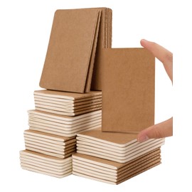 Dynta Small Notebook Bulk 45 Pack Pocket Notebooks, 2.5in x 4in Mini Journals Bulk Thread Stitching Small Notepad, Portable Note Pad for Gift, Journal, Traveling (30 Sheets/60 Pages)